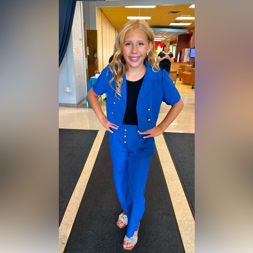 Blue Suit